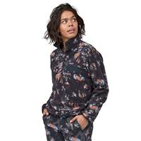 Women's Lightweight Synchilla Snap-T Pullover - Swirl Floral / Pitch Blue (SLPH)