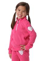 Junior Girls 1/4 Zip Fleece Top