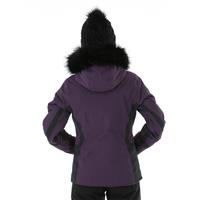 Sunice Rae Jacket with Real Fur - Women's - Blackberry