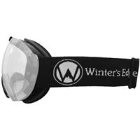Double Lens Goggle - Black Frame w/ Clear Lens (A60-Clear)