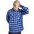 Slate Blue Buffalo Plaid