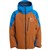 Chestnut Brown / Blue Teal